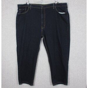 Levi's Men's 550 Jeans Straight Leg Dark Wash Size 50 x 29